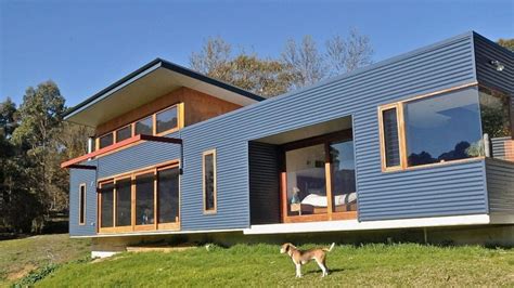 tiny house metal cladding|modern tiny metal houses.